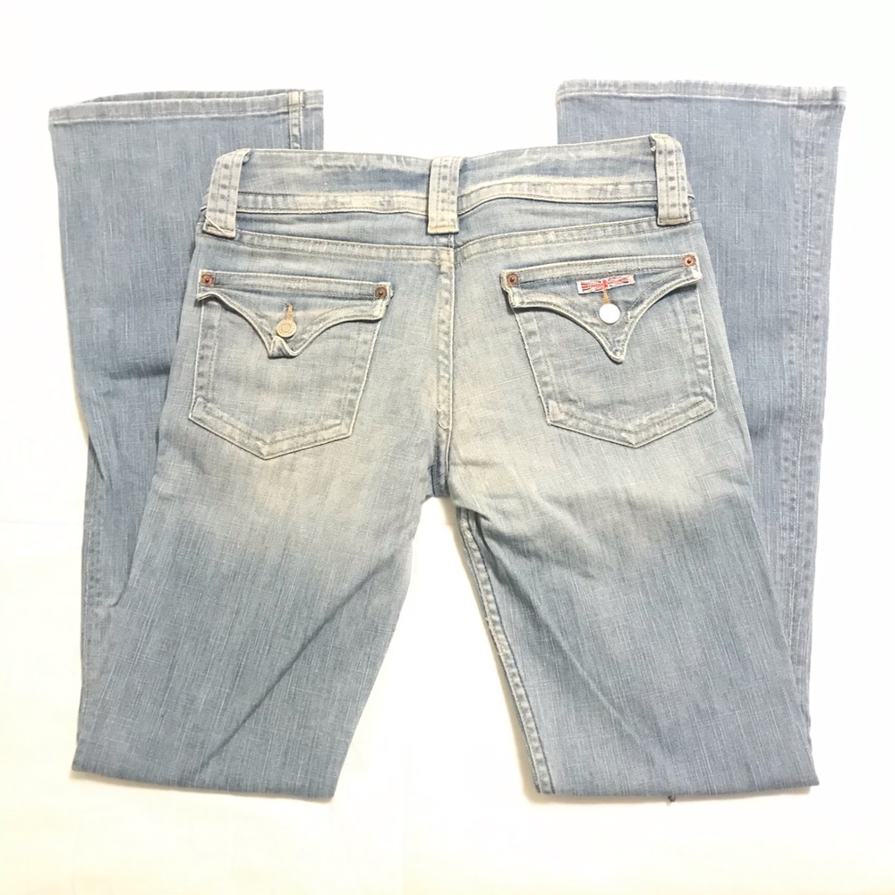 Hudson light wash bootcut jeans size 30